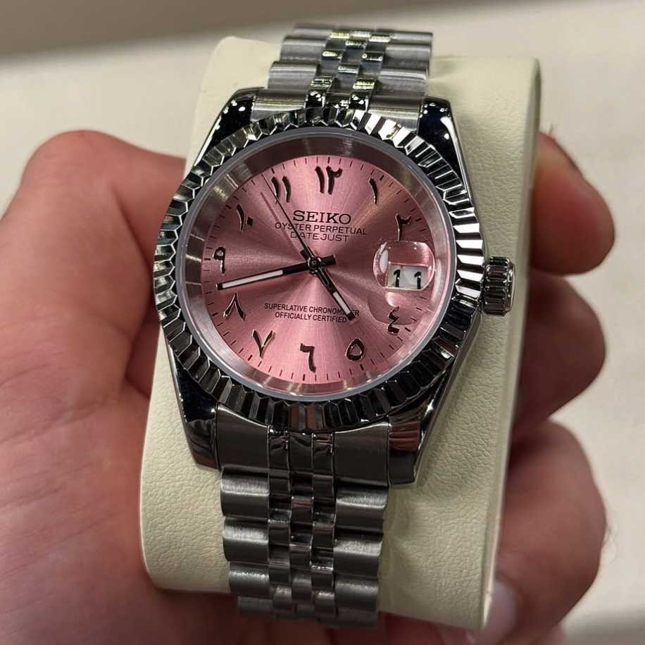 NORELA® Baby Pink Arabic Dial